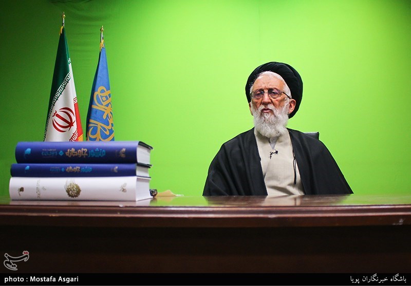 گفت وگو آیت الله سیدجمال الدین دین پرور رییس بنیاد ملی نهج البلاغه