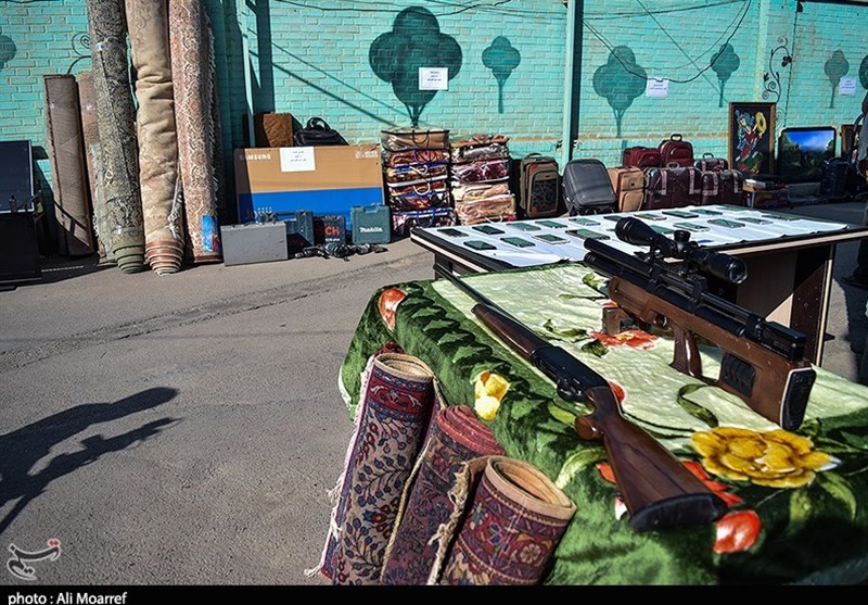 کشف اموال مسروقه توسط نیروی انتظامی اهواز