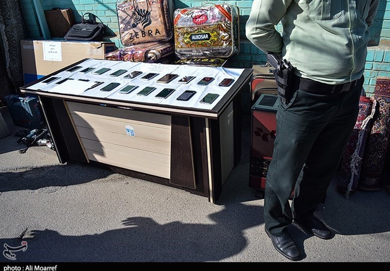 کشف اموال مسروقه توسط نیروی انتظامی اهواز