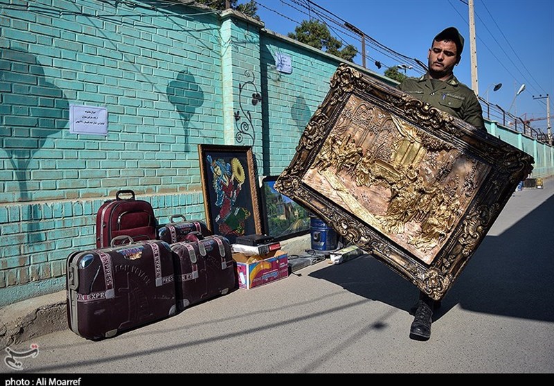 کشف اموال مسروقه توسط نیروی انتظامی اهواز