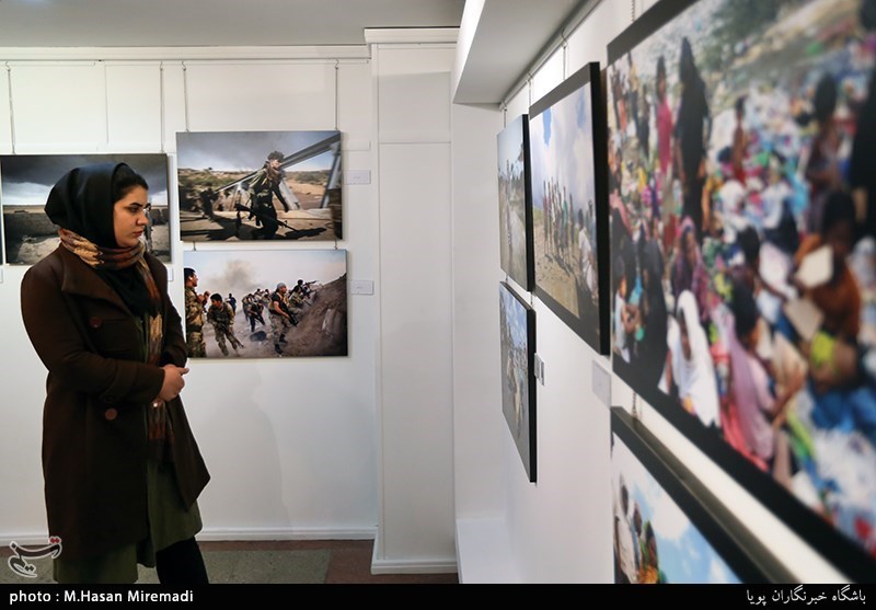 افتتاح اولین نمایشگاه عکس‌های خبری تقریب
