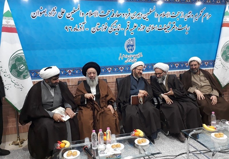 معارفه رئیس جدید دفتر تبلیغات اسلامی خوزستان