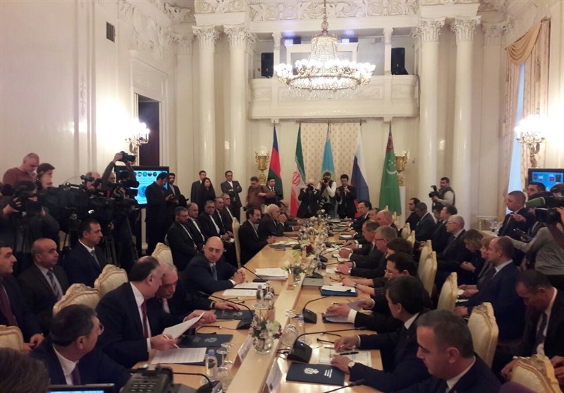 نشست وزرای خارجه کشورهای حاشیه دریای خزر