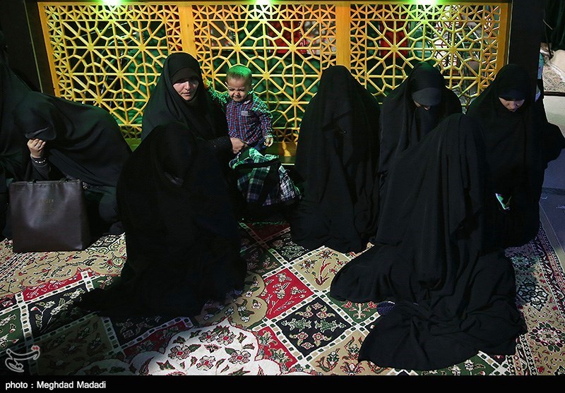 وداع با پیکر شهید مدافع حرم منصور عباسی