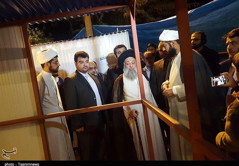 بازدید از کارگاه ساخت کانکس برای زلزله‌زدگان کرمانشاه در اهواز