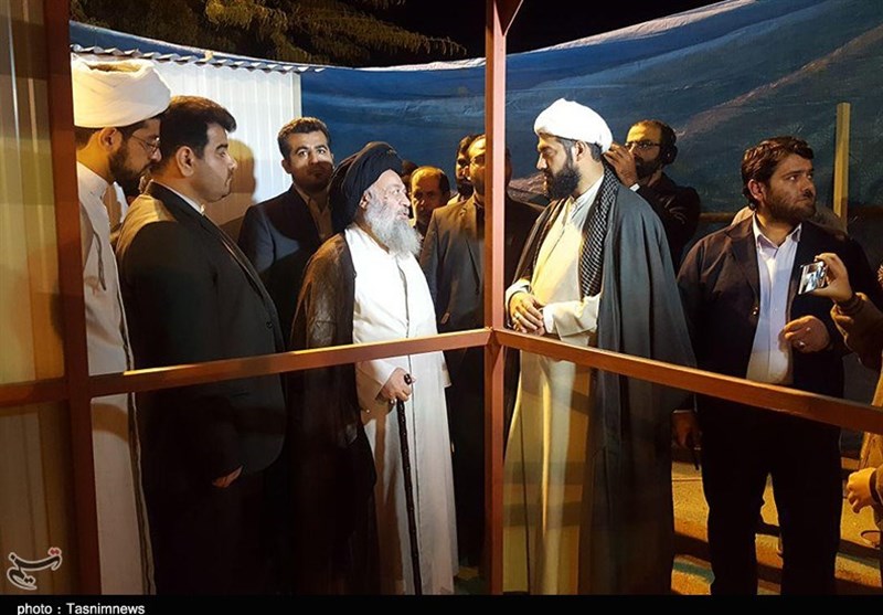 بازدید از کارگاه ساخت کانکس برای زلزله‌زدگان کرمانشاه در اهواز