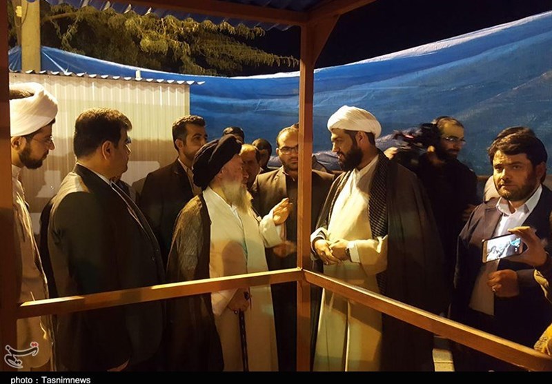 بازدید از کارگاه ساخت کانکس برای زلزله‌زدگان کرمانشاه در اهواز