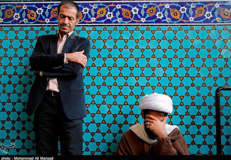 مراسم وداع با شهید مدافع حرم منصور عباسی