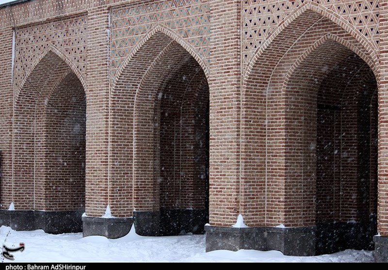 نخستین برف پاییزی اردبیل