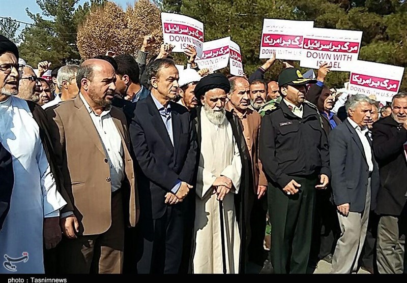 راهپیمایی مردم کرمان 