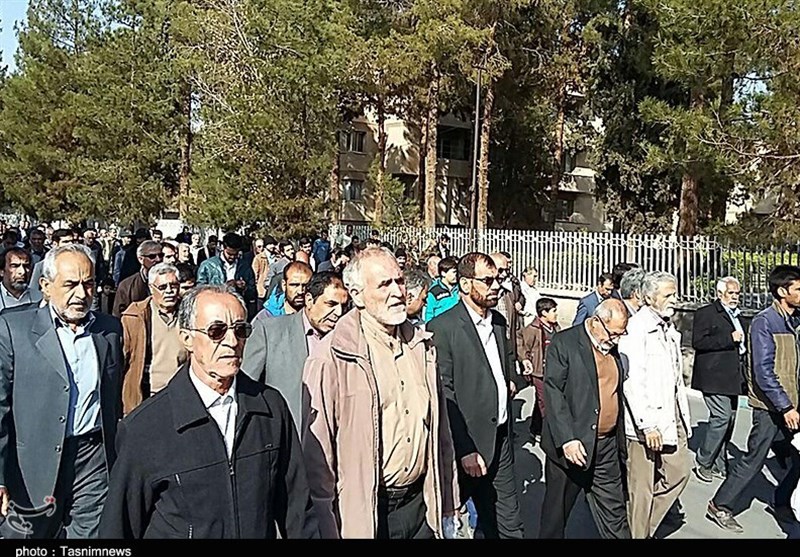 راهپیمایی مردم کرمان 