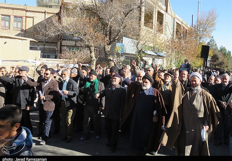 راهپیمایی ضد صهیونیستی در دامغان