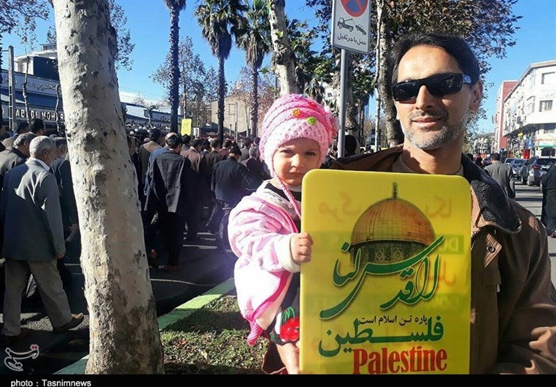 قیام مردم گیلان در دفاع از قبله اول مسلمین