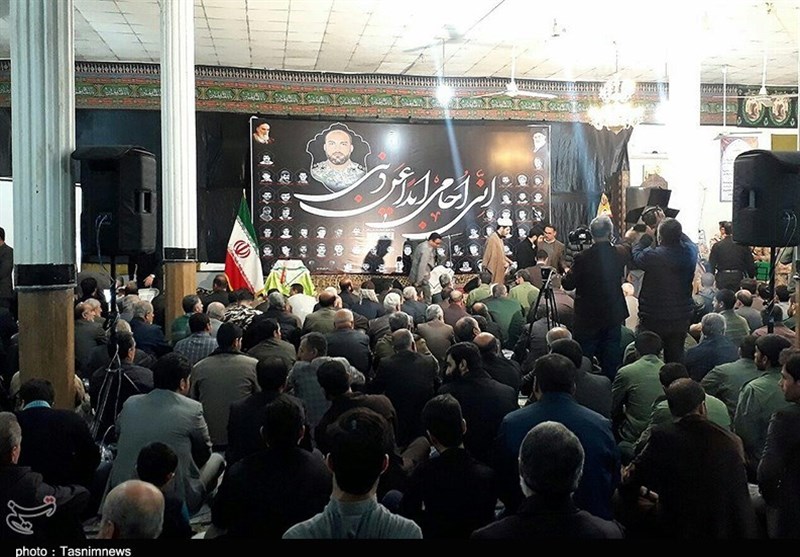 مراسم سالگرد شهید روحی