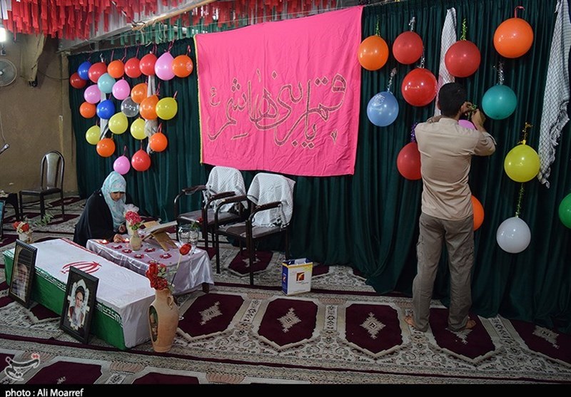  پیوند آسمانی زوج خوزستانی در معراج شهدای اهواز