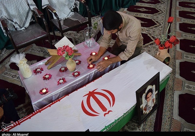  پیوند آسمانی زوج خوزستانی در معراج شهدای اهواز 