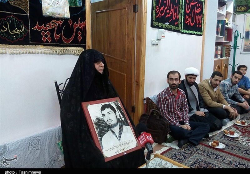 مادر شهید غواص گیلانی