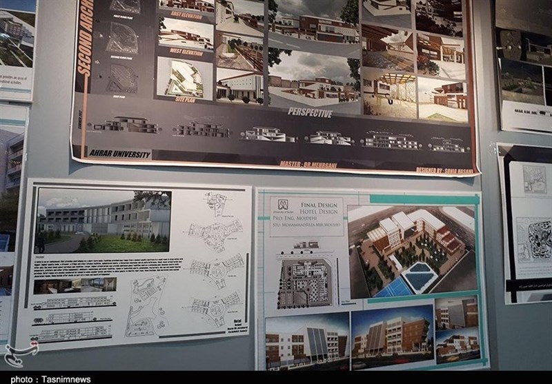 نمایشگاه ماکت‌های معماری در رشت