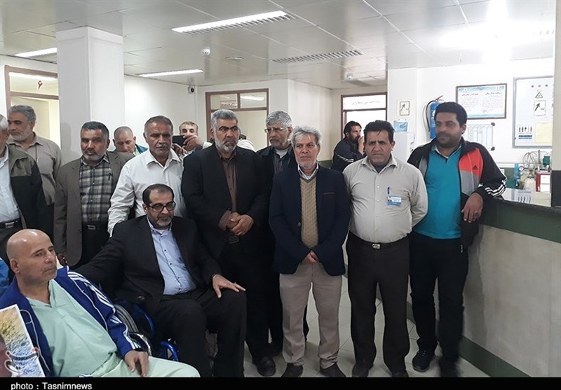 دیدار رزمندگان اهوازی با جانبازان دفاع مقدس خوزستان 