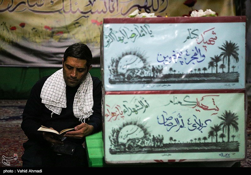 مراسم اربعین خادم الشهدا حاج محمدصباغیان