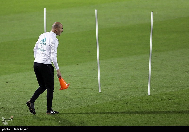 اولین تمرین تیم رئال مادرید اسپانیا در جام باشگاه های جهان 2017 ابوظبی