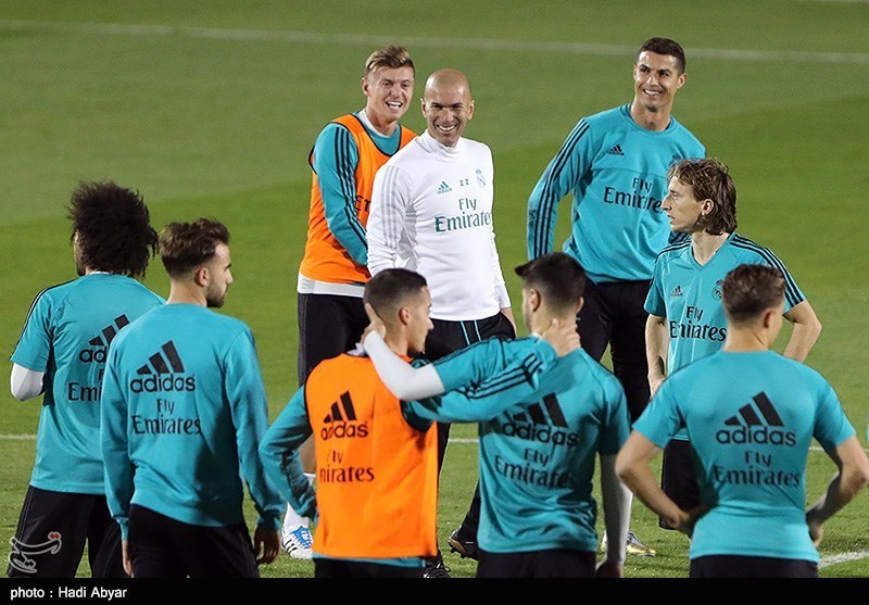 اولین تمرین تیم رئال مادرید اسپانیا در جام باشگاه های جهان 2017 ابوظبی