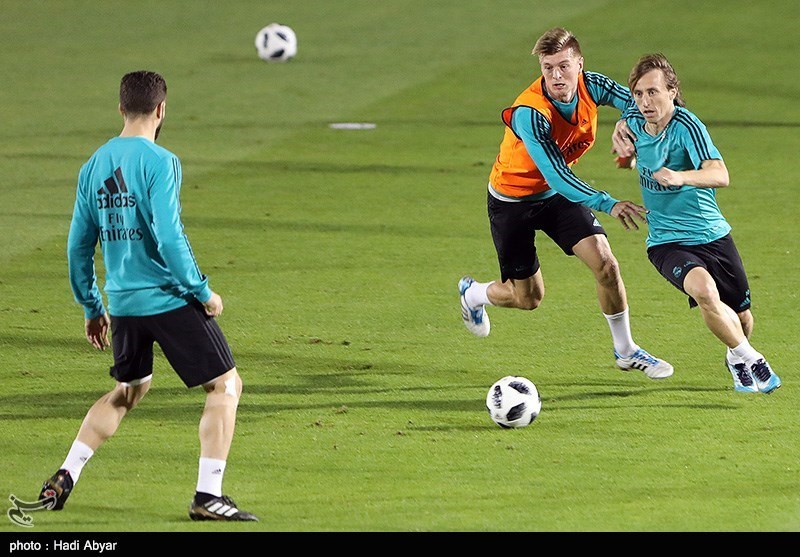 اولین تمرین تیم رئال مادرید اسپانیا در جام باشگاه های جهان 2017 ابوظبی