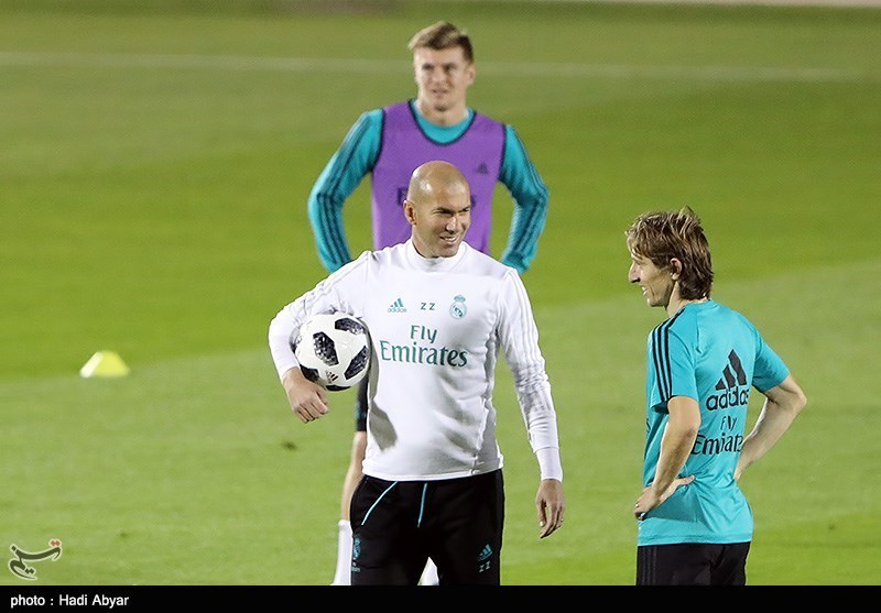 اولین تمرین تیم رئال مادرید اسپانیا در جام باشگاه های جهان 2017 ابوظبی
