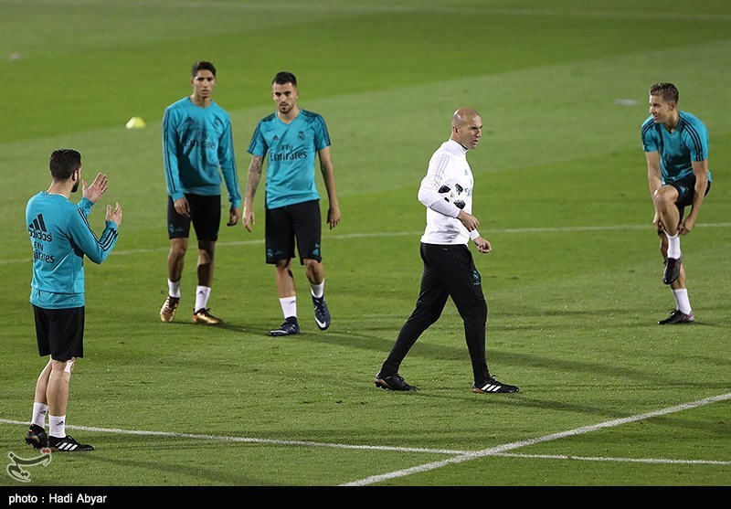 اولین تمرین تیم رئال مادرید اسپانیا در جام باشگاه های جهان 2017 ابوظبی