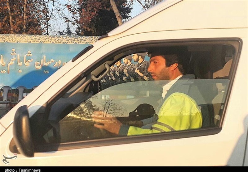 مانور زمستانی نیروهای امدادی در گیلان