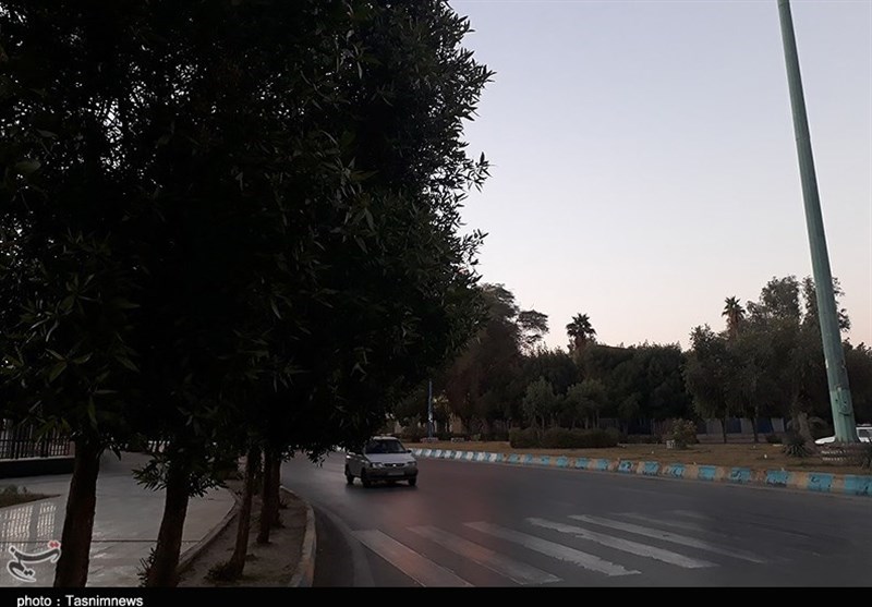 هوای دل انگیز پاییزی در اهواز