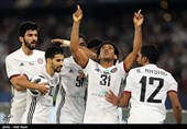 دیدار تیم های فوتبال رئال مادرید و الجزیره امارات