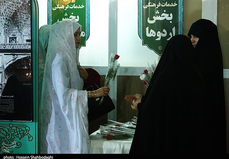 مراسم ازدواج 60 زوج قمی ر حرم حضرت معصومه(س)