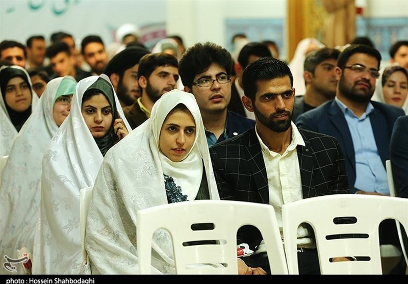 مراسم ازدواج 60 زوج قمی ر حرم حضرت معصومه(س)