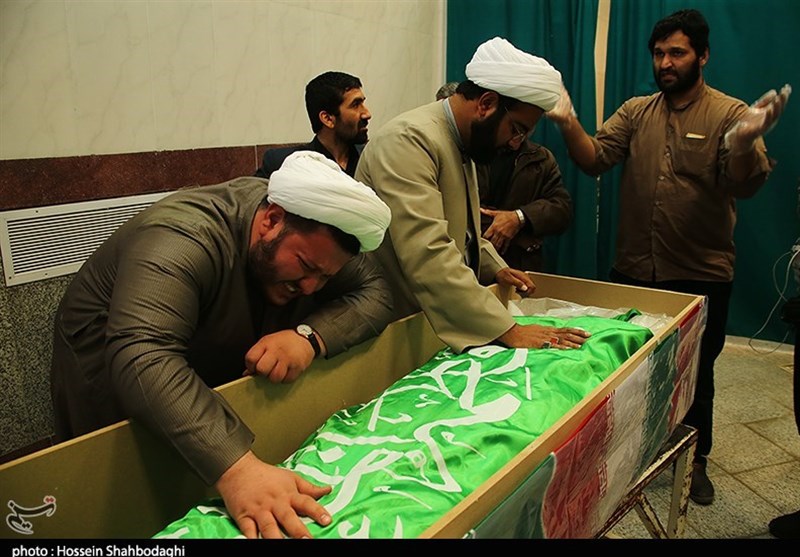 وداع با شهید مدافع حرم"مهدی ایمانی"