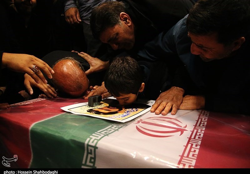 وداع با شهید مدافع حرم"مهدی ایمانی"