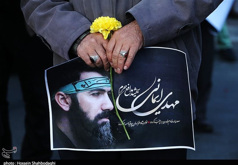 وداع با شهید مدافع حرم"مهدی ایمانی"