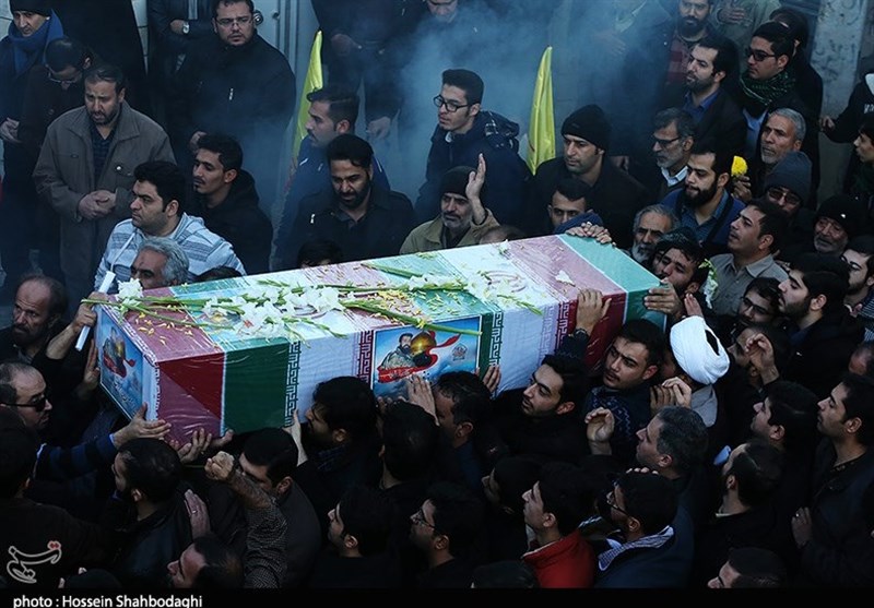 وداع با شهید مدافع حرم"مهدی ایمانی"