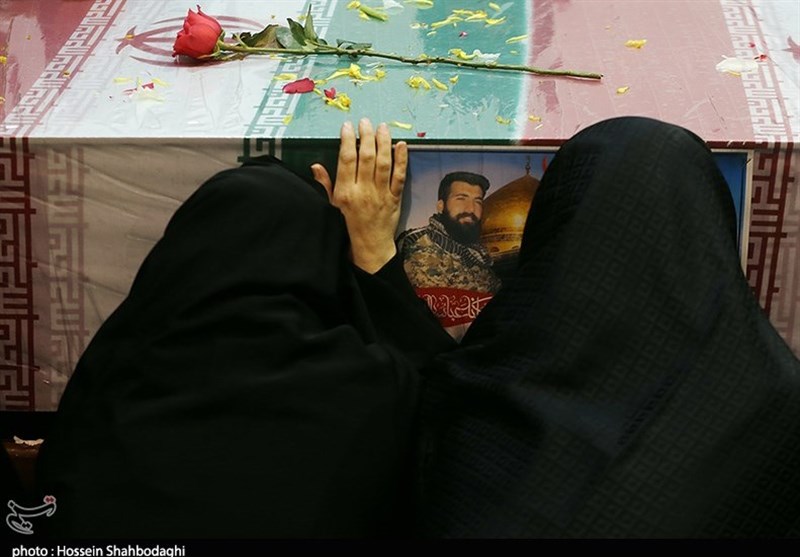 وداع با شهید مدافع حرم"مهدی ایمانی"