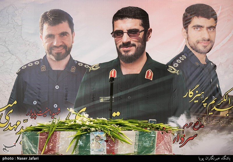 پیکر شهید مدافع حرم مهدی قره محمدی