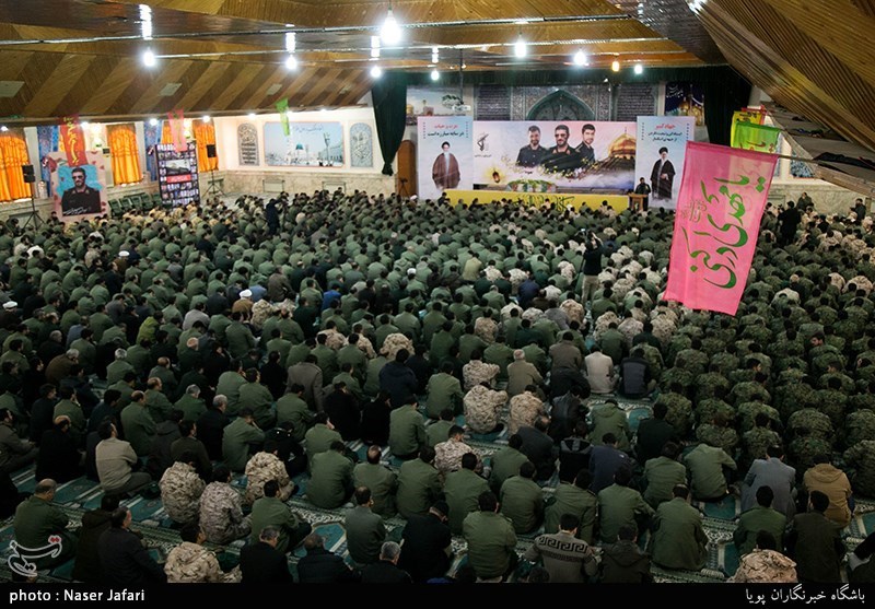 پیکر شهید مدافع حرم مهدی قره محمدی