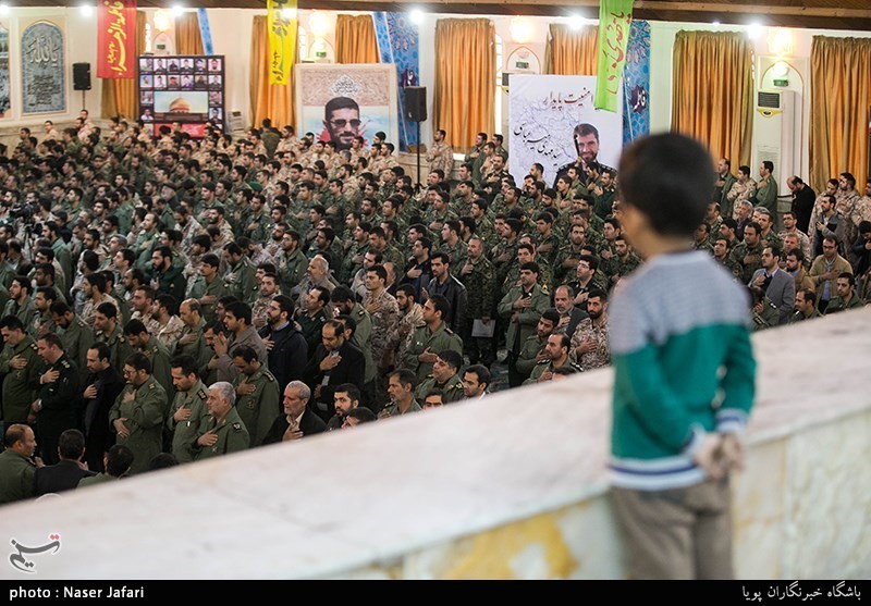 پیکر شهید مدافع حرم مهدی قره محمدی