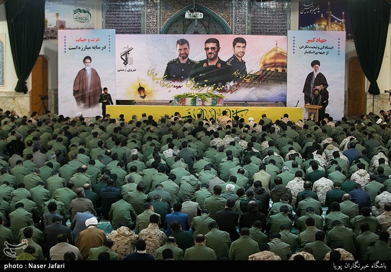 پیکر شهید مدافع حرم مهدی قره محمدی