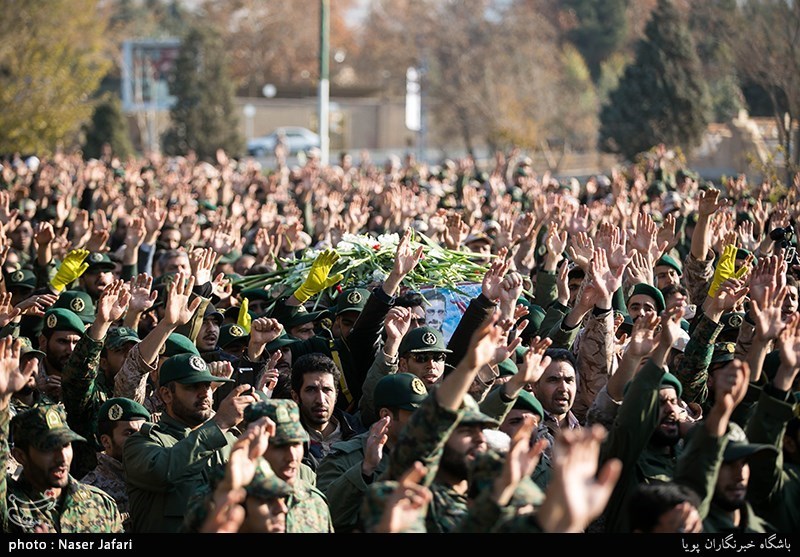 پیکر شهید مدافع حرم مهدی قره محمدی