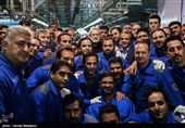مراسم آغاز تولید دنا پلاس توربو و پژو 207 i صندوقدار اتوماتیک با حضور علی لاریجانی رئیس مجلس شورای اسلامی