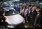 مراسم آغاز تولید دنا پلاس توربو با حضور علی لاریجانی رئیس مجلس شورای اسلامی