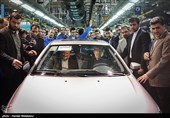 مراسم آغاز تولید دنا پلاس توربو با حضور علی لاریجانی رئیس مجلس شورای اسلامی