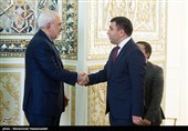 دیدار رئیس مجلس جمهوری خودمختار نخجوان با ظریف