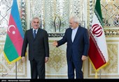 دیدار رئیس مجلس جمهوری خودمختار نخجوان با محمدجواد ظریف وزیر امور خارجه 