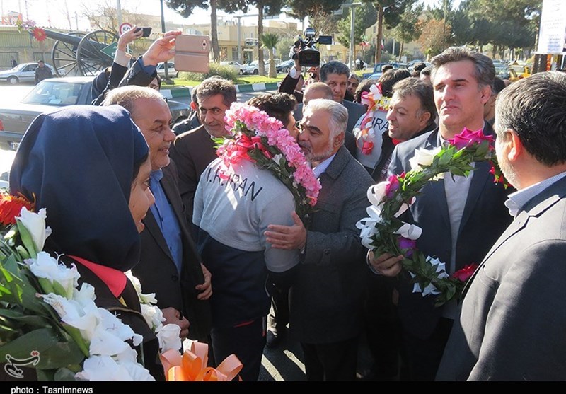 استقبال مدال آوران پاراآسیایی در دامغان